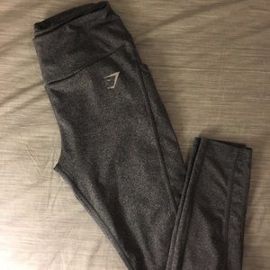 Gymshark Dry Sculpture Grey Legging (no mesh) med